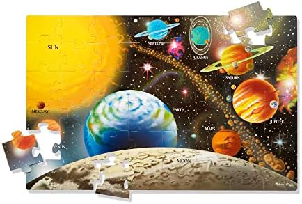 Melissa & Doug - Solar System Floor Puzzle (2 credits 2個玩具代金)(Toy Library Only)