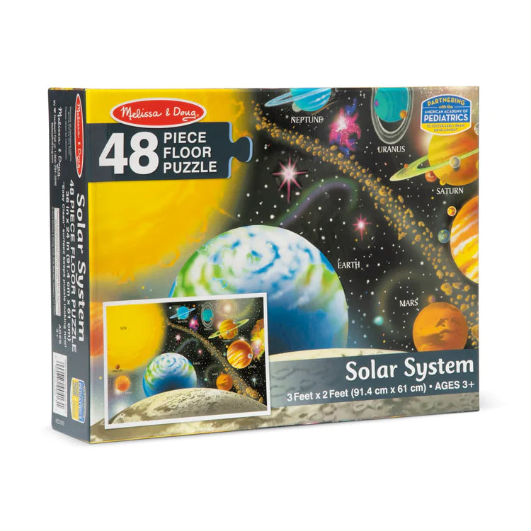Melissa & Doug - Solar System Floor Puzzle (2 credits 2個玩具代金)(Toy Library Only)