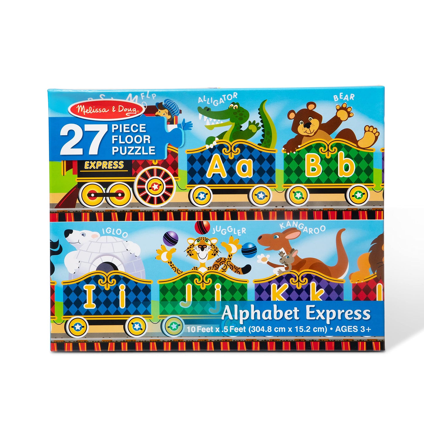 Melissa & Doug - Alphabet Express Floor Puzzle (2 credits 2個玩具代金)(Toy Library Only)