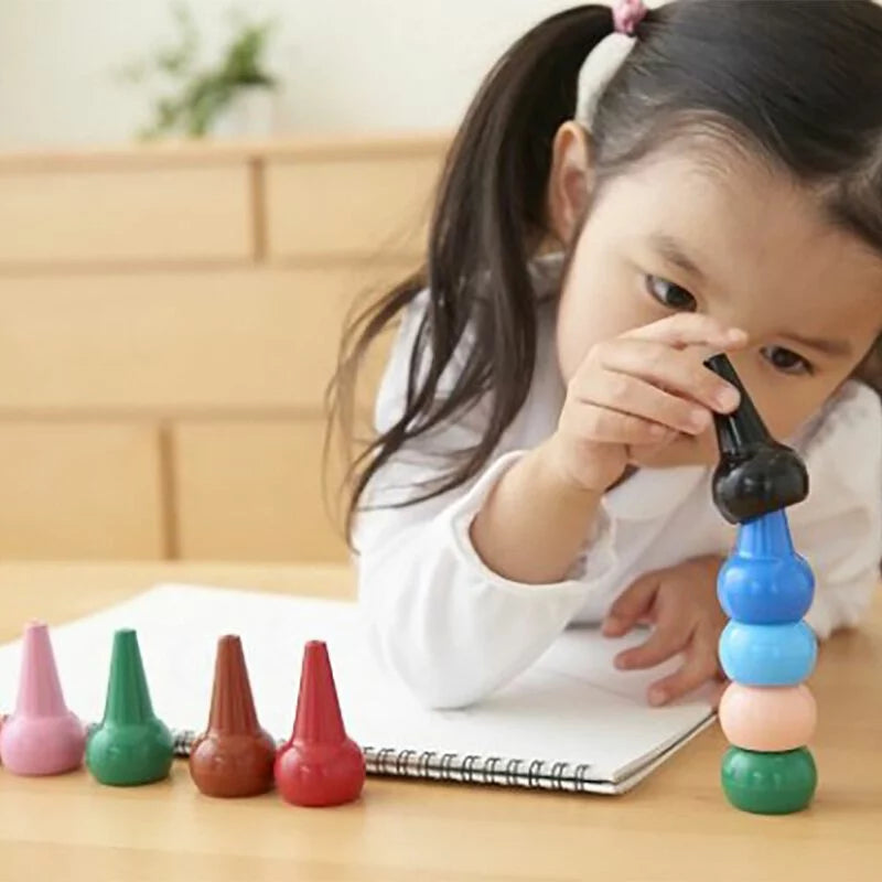 AOZORA-BabyColor兒童安全積木蠟筆 (12色) (not available for Toy library)