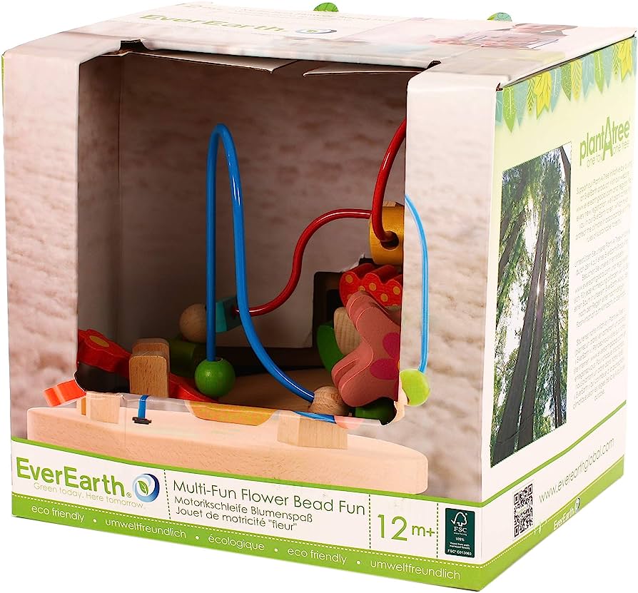 Everearth Multi-Fun Flower Bead Fun (Not Available for Toy Library)
