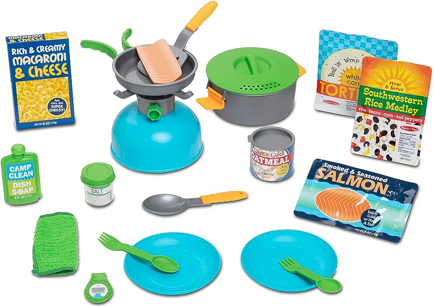 Melissa and Doug - Let's Explore Outdoor Cooking Play Set (3 Credits 3個玩具代金)