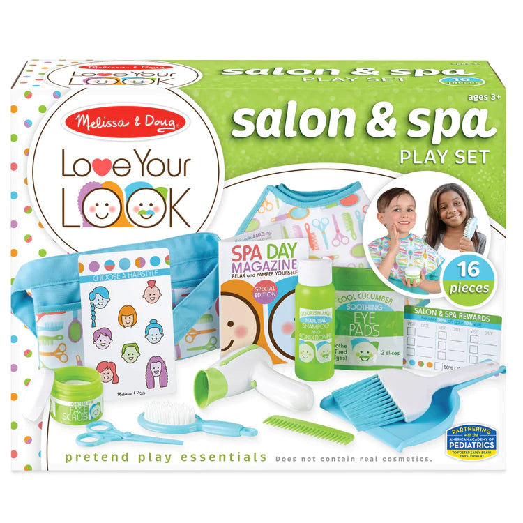 Melissa and Doug - LOVE YOUR LOOK - Salon & Spa Play Set(2 Credits 2個玩具代金)