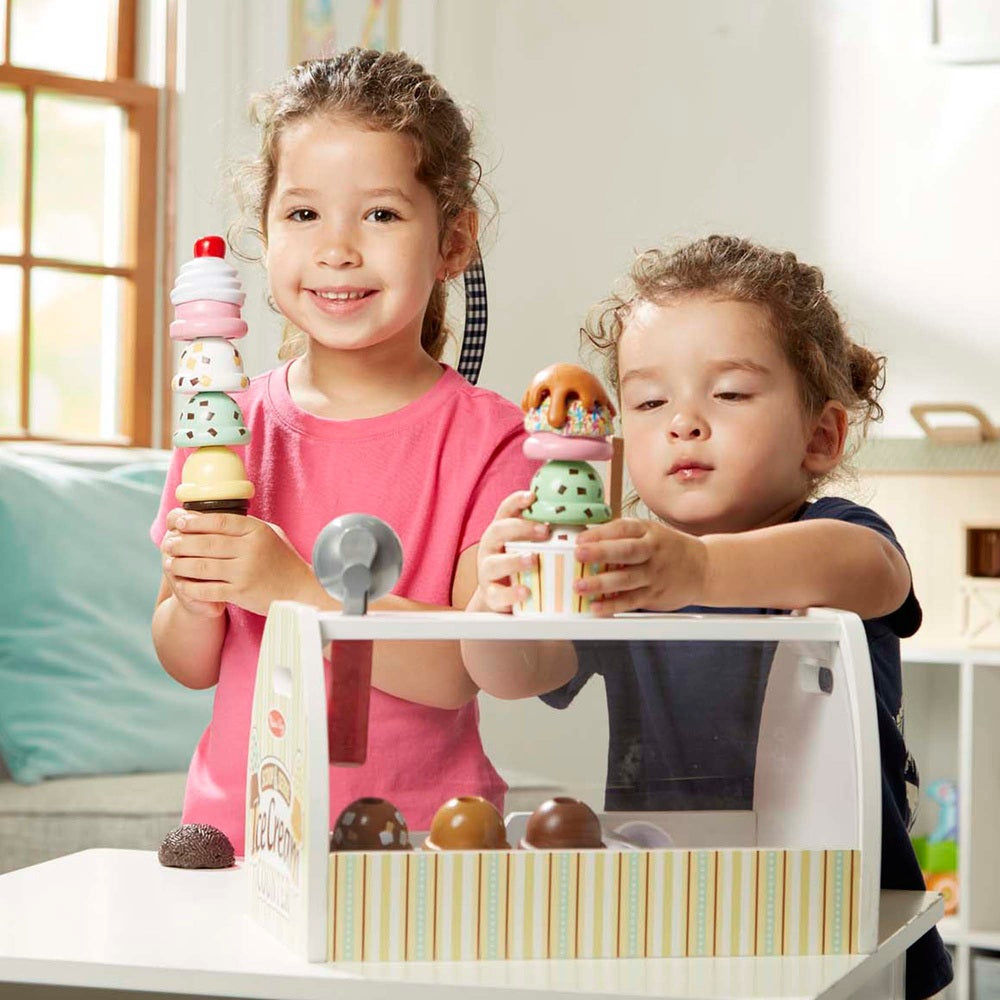 Melissa and Doug - Wooden Ice Cream Counter(3 credits 3個玩具代金)