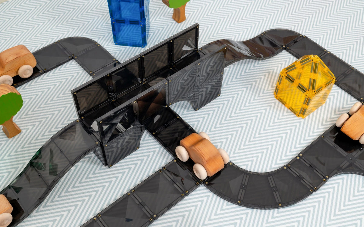 Connetix-Creative Roads Pack 48 pc (not available for Toy library)