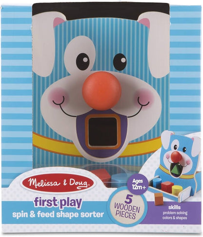Melissa and Doug - Spin & Feed Shape Sorter (2 Credits 2個玩具代金)