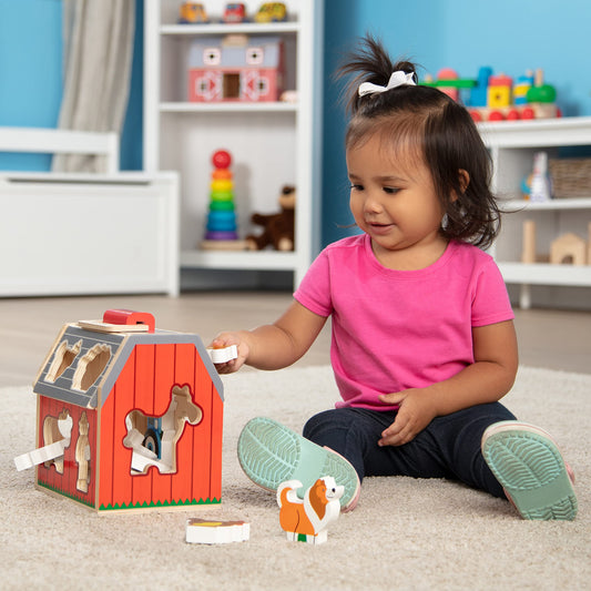 Melissa and Doug - Take-Along Sorting Barn (2 credits 2個玩具代金)