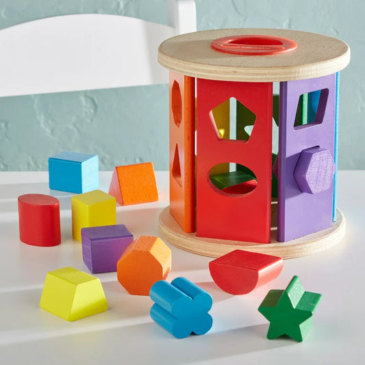 Melissa and Doug - Match and Roll Shape Sorter (2credits 2個玩具代金)