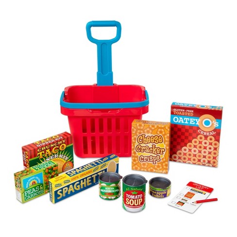 Melissa & Doug - Fill & Roll Grocery Basket Play Set (3 credits 3個玩具代金)