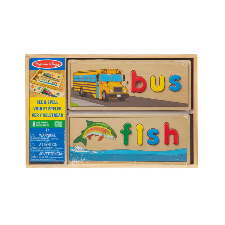 Melissa and Doug - See & Spell Learning Toy (2 Credits 2個玩具代金)