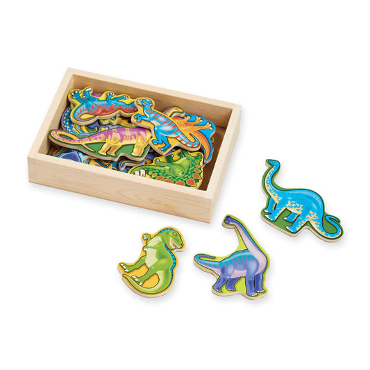 Melissa & Doug - Wooden Dinosaur Magnets (Not available for toy library)