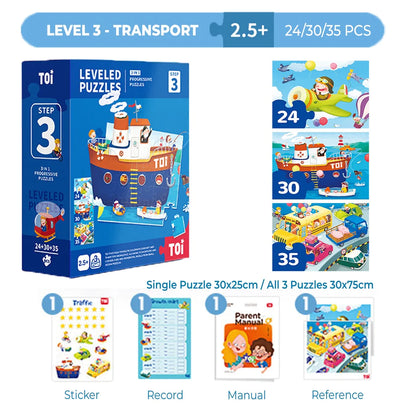 Toi - Level 3 Transport (2 Credits/2個玩具代金)(Only for toy library)
