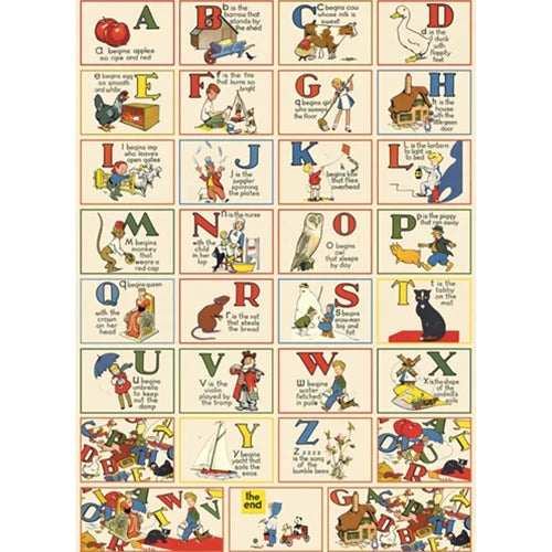 Cavallini Education Poster 教具海報 (Not available for toy library)