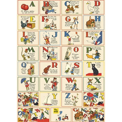 Cavallini Education Poster 教具海報 (Not available for toy library)