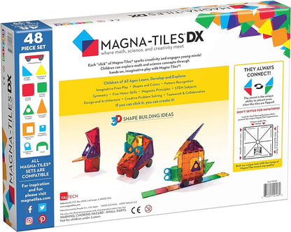 Magna-Tiles - Deluxe 48-Piece Set (Not available for Toy Library)