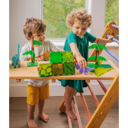 Magna-Tiles - Dino World XL 50-Piece Set (Pre-order only 接受預定)