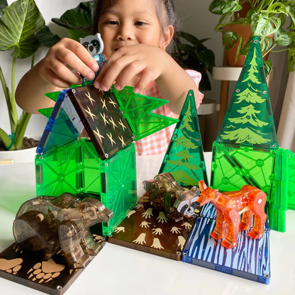 Magna-Tiles - Forest Animals 25-Piece Set (Not available for toy library)
