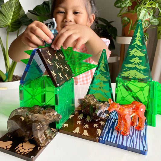 Magna-Tiles - Forest Animals 25-Piece Set (Not available for toy library)