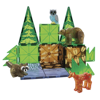 Magna-Tiles - Forest Animals 25-Piece Set (Not available for toy library)
