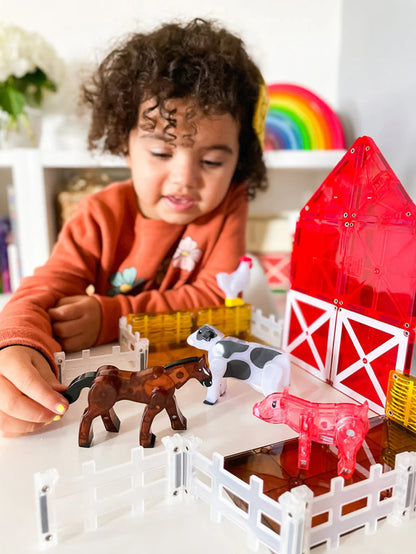 Magna-Tiles -  Farm Animals 25-Piece Set (Not Available for toy library)