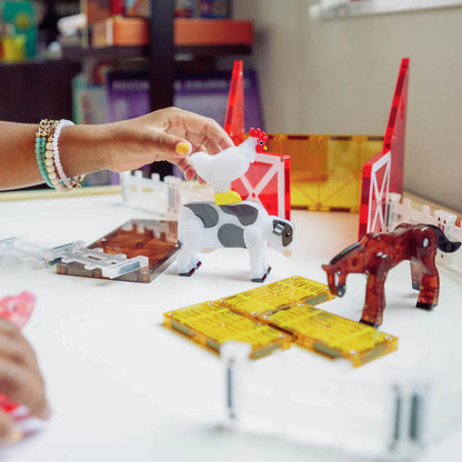Magna-Tiles -  Farm Animals 25-Piece Set (Not Available for toy library)