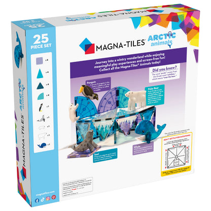 Magna-Tiles - Arctic Animals 25-Piece Set (Not Available for toy library)