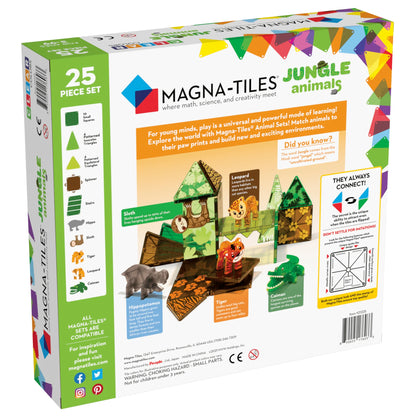 Magna-Tiles - Jungle Animals 25-Piece Set (3 credits 3個玩具代金)