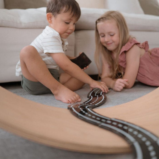 Magna-Tiles - XTRAS: Roads 12-Piece Set (Not available for toy library)