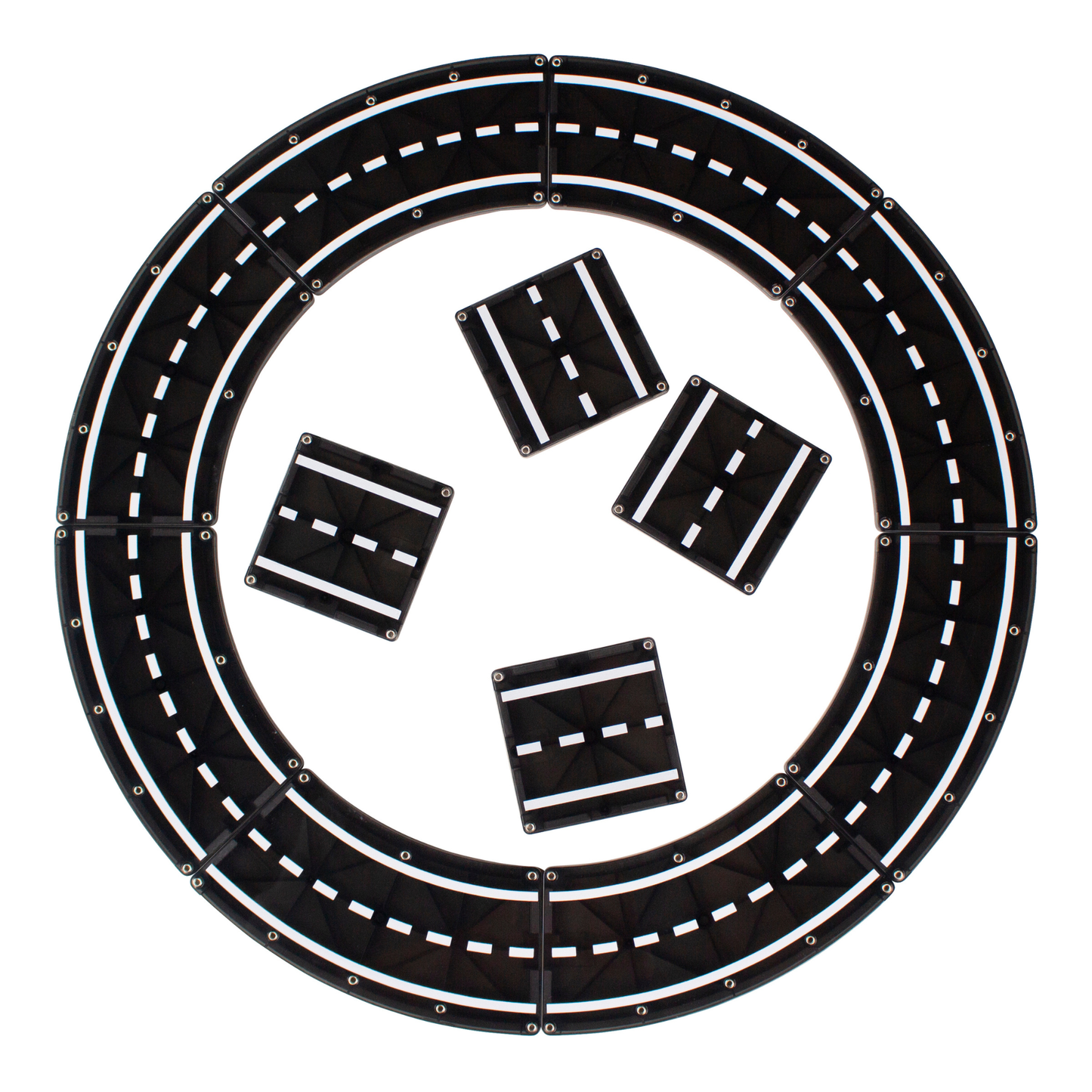 Magna-Tiles - XTRAS: Roads 12-Piece Set (Not available for toy library)
