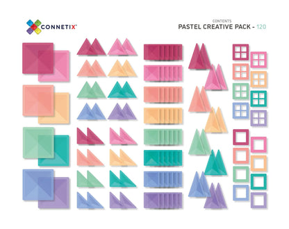 Conentix - Pastel Creative Pack 120 pcs (Not available for toy library)