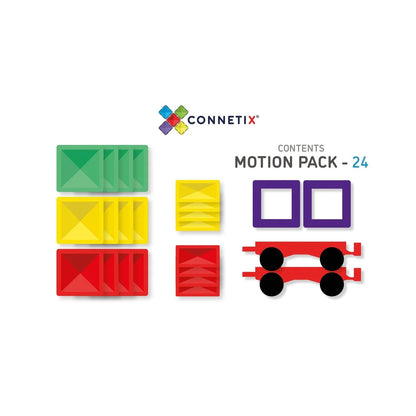 Connetix - 24 pcs Motion Pack (2 Credits 2個玩具代金)