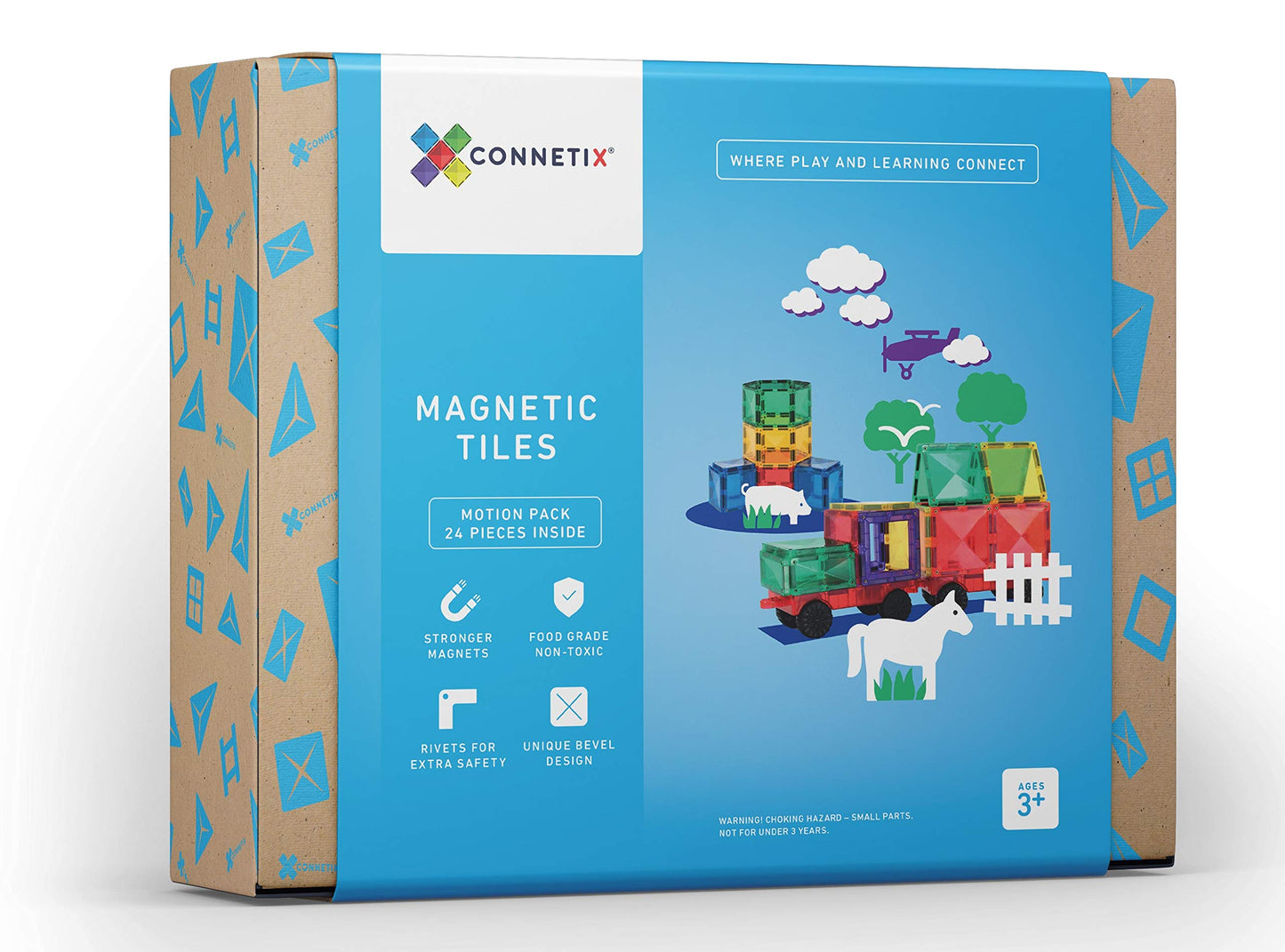 Connetix - 24 pcs Motion Pack (2 Credits 2個玩具代金)