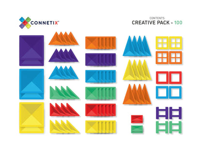 Connetix - 100 pcs creative pack (Not available for toy library)