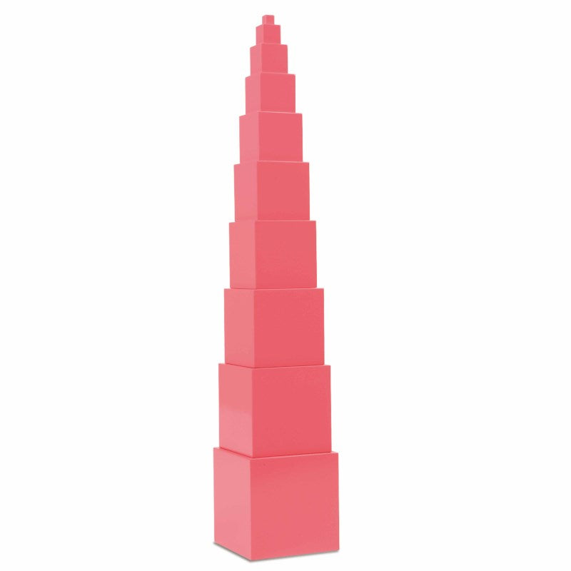 Montessori - The Pink Tower (2 credits)