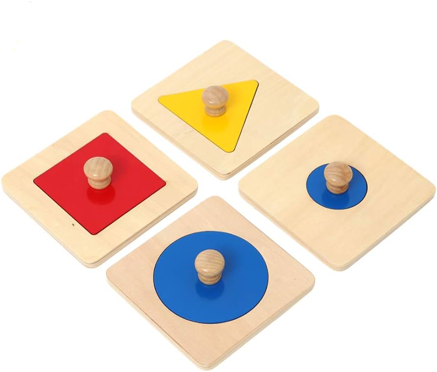 Montessori - Single Shape Puzzle Set (2 credits)