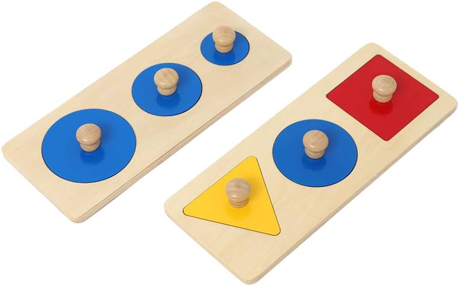 Montessori - Multiple Shape Puzzle Set (2 credits)