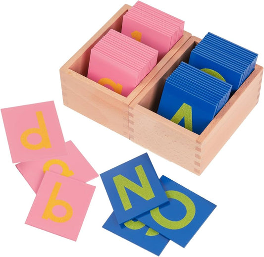 Montessori - Sandpaper Letters ( 2 credits)