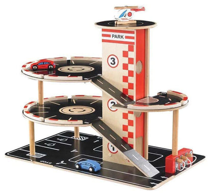 Hape - Park and Go Garage (3 credits 3個玩具代金)(Toy Library Only)