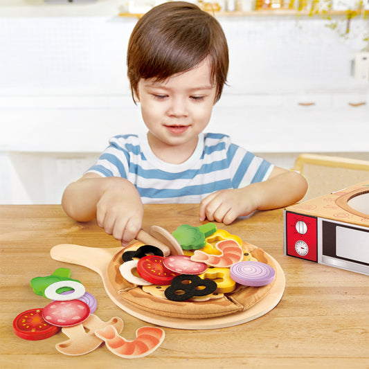 Hape - Perfect Pizza Playset (2 credits 2個玩具代金)(Toy Library Only)