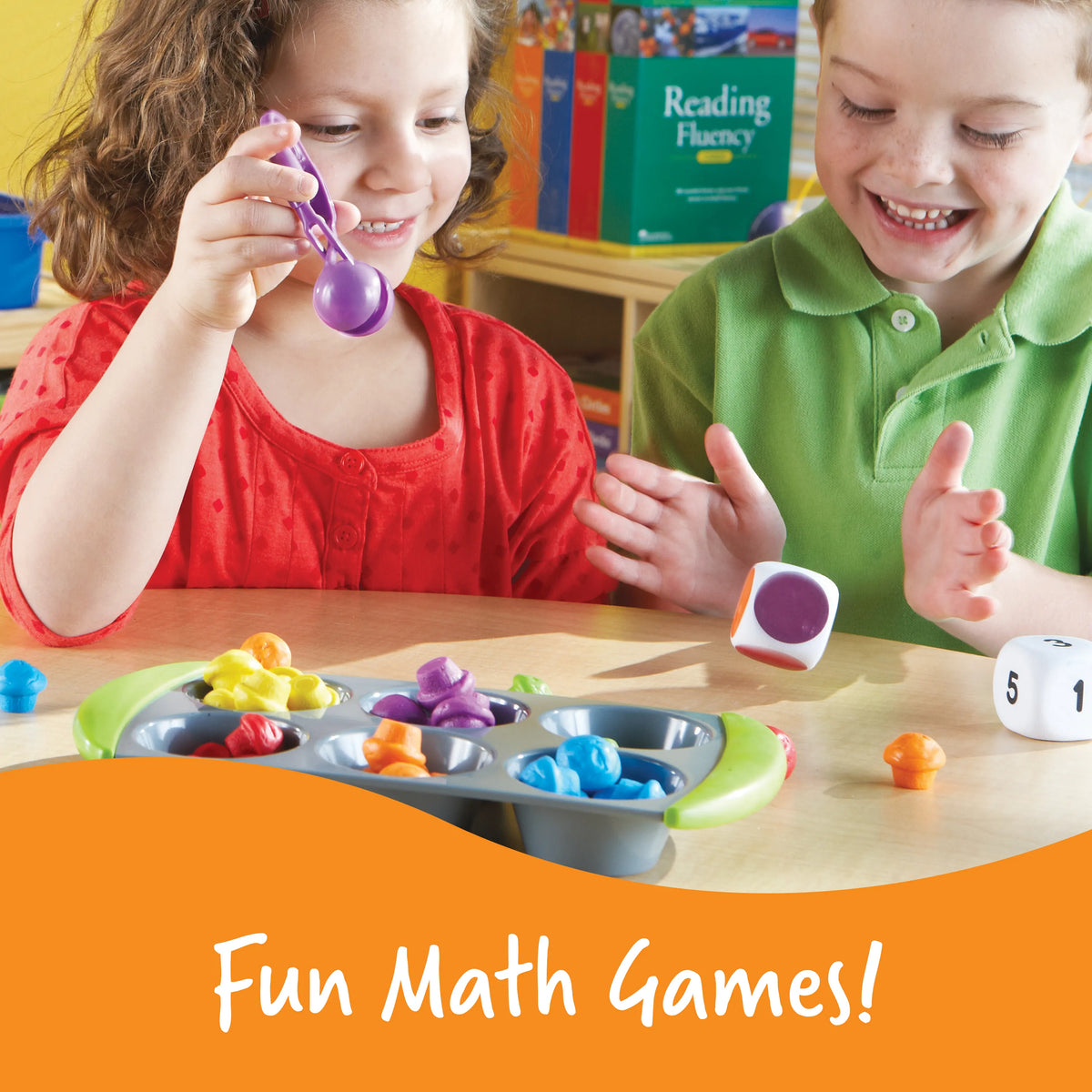 Learning Resources 迷你鬆餅配對數學活動套裝 (not available for Toy library)