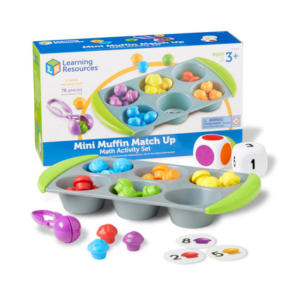 Learning Resources 迷你鬆餅配對數學活動套裝 (not available for Toy library)