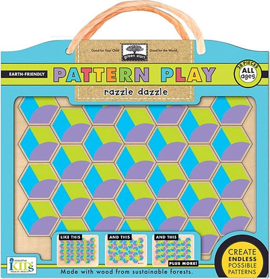 Innovative Kids - Green Start Pattern Play Puzzles: Razzle Dazzle Puzzle (2 Credits/2個玩具代金)