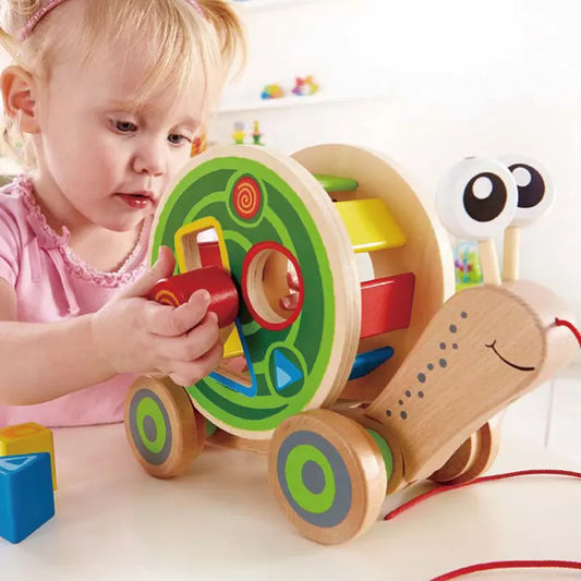 Hape - WALK-A-LONG SNAIL (2 Credits 2個玩具代金)(Toy Library Only)