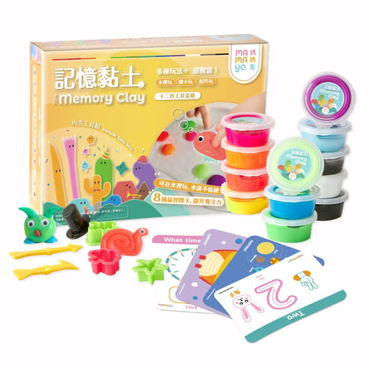 mamayo-記憶黏土12色工具組(not available for Toy  library)