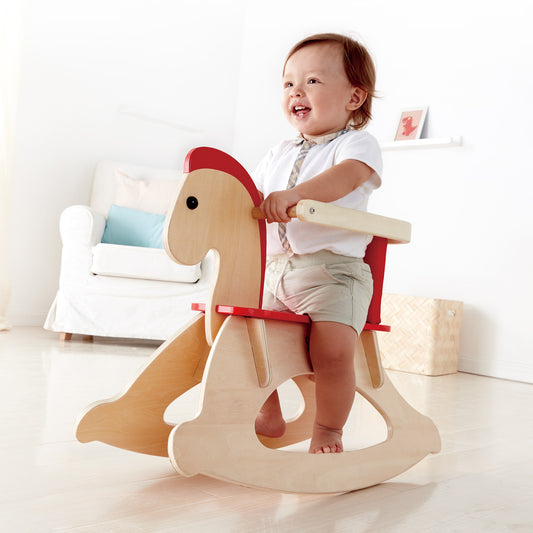 Hape - GROW-WITH-ME ROCKING HORSE (4 Credits 4個玩具代金)(Toy Library only)