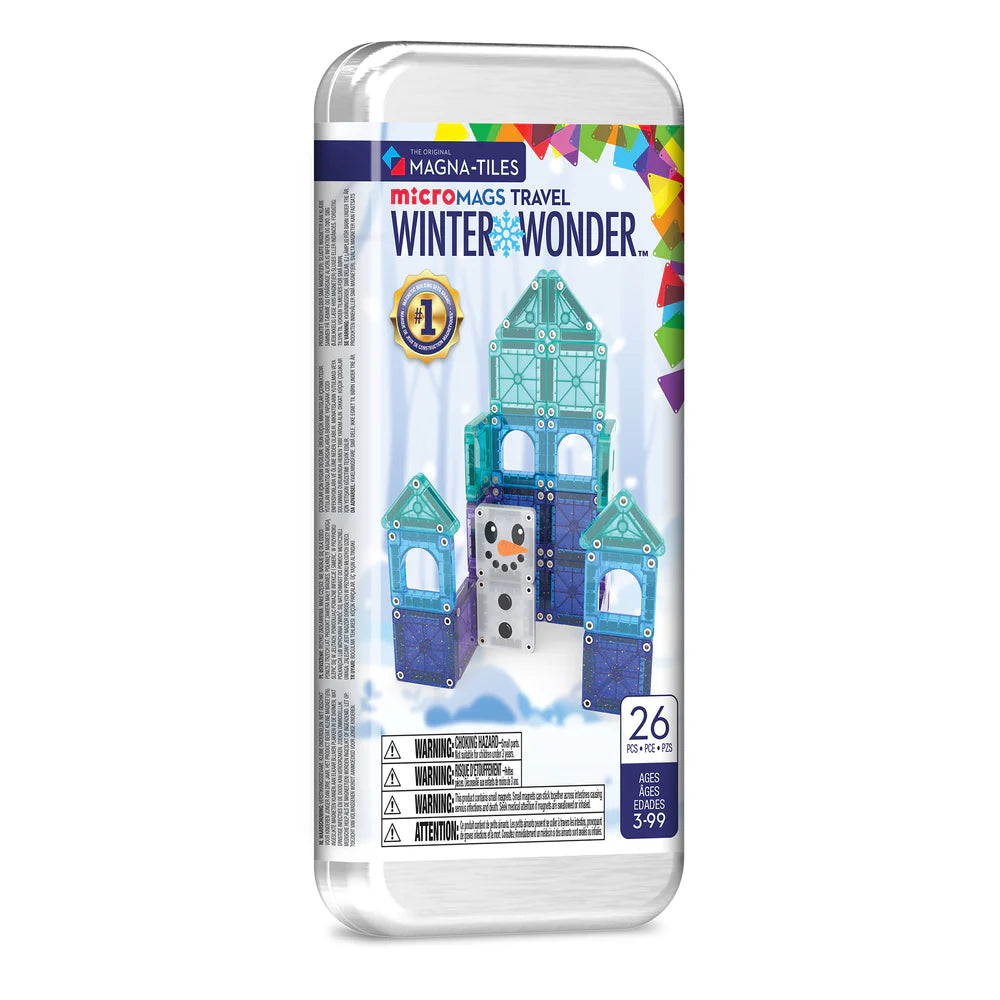 MAGNA-TILES microMAGS Winter Wonder Travel Set 26-Piece(2 Credits 2個玩具代金)