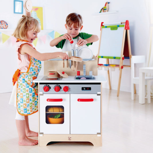 Hape - WHITE GOURMET KITCHEN (5 Credits 5個玩具代金)(Toy Library Only)