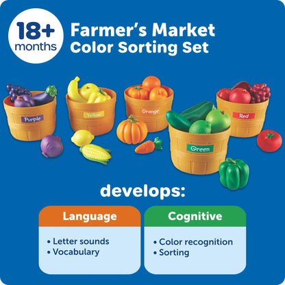 Learning Resources 農夫市集顏色分類套裝 (not available for Toy library)