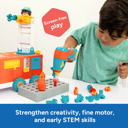 Educational Insights Design & Drill® Bolt Buddies® 消防車 (not available for Toy library)