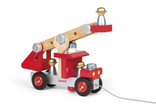 Janod - DIY Fire Truck (2 credits 2個玩具代金)